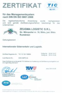 Certificat TIC Zeugma